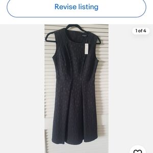 Elegant Black Sleeveless Dress